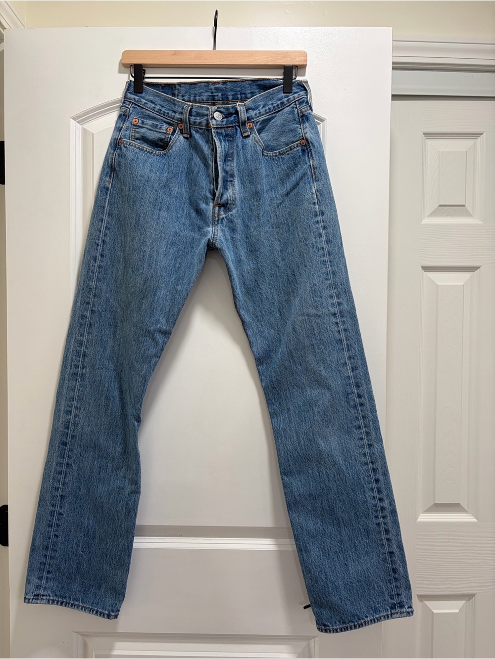 Levi’s 501 Original Fit Button Fly Blue Jeans Size 30x32